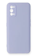 Mey İthalat® Realme 7 Pro Kılıf Nano içi Kadife Silikon - Lila