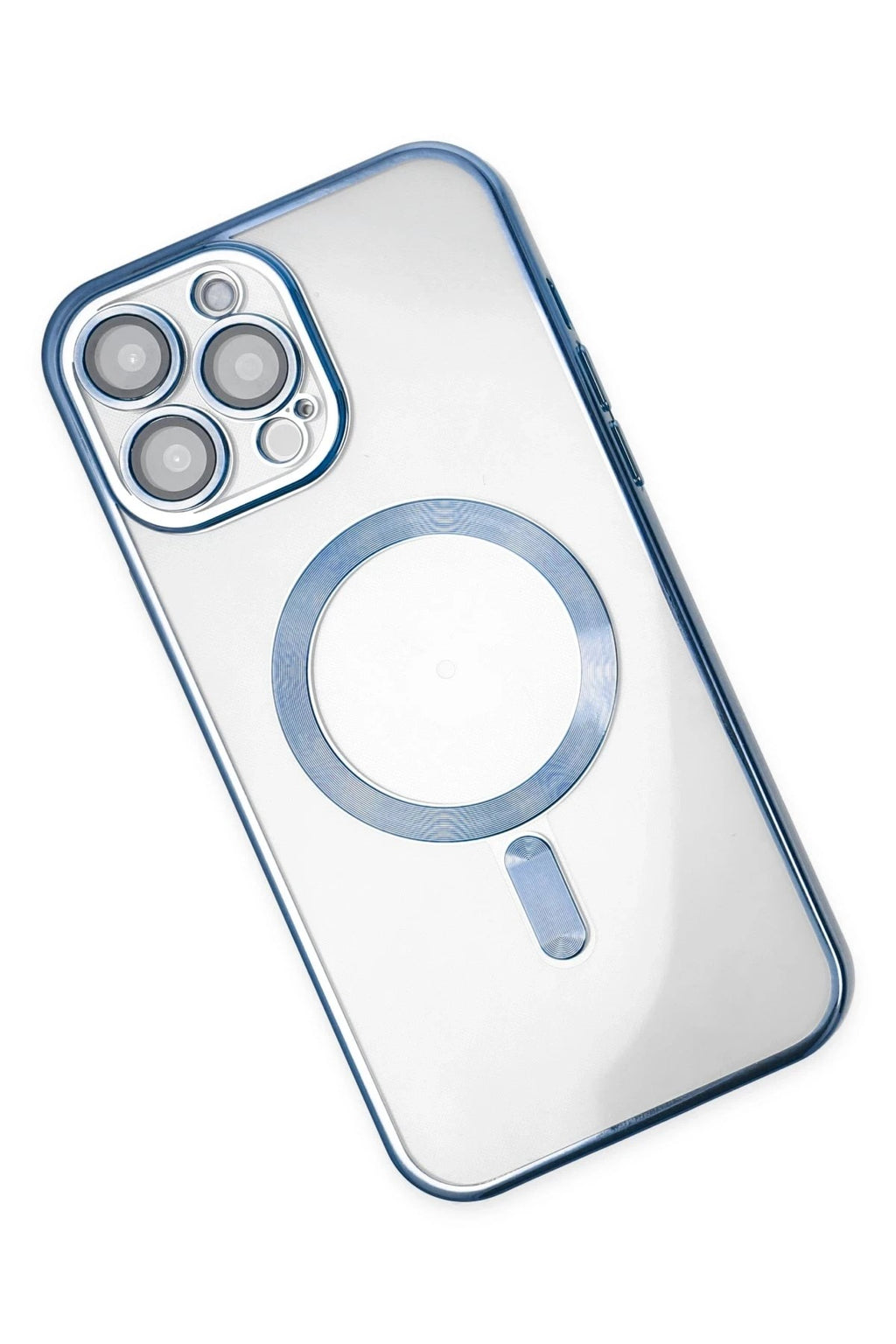 Mey İthalat® iPhone 14 Pro Kılıf Kross Magneticsafe Kapak - Sierra Blue