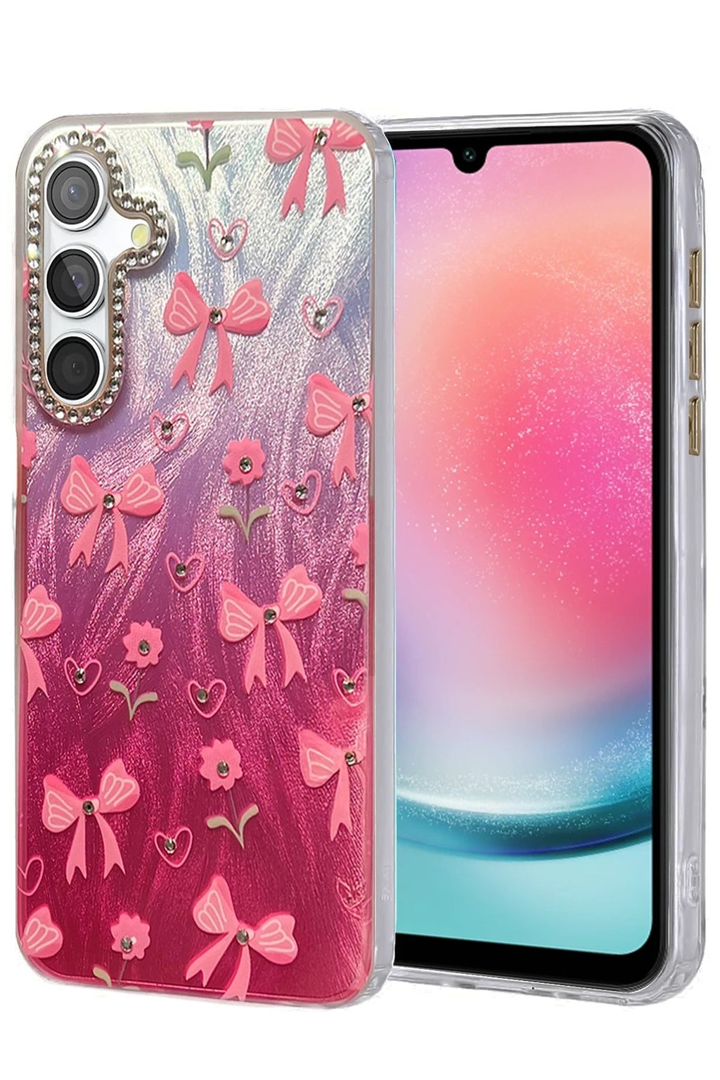 Mey İthalat® Samsung Galaxy A24 4G Kılıf Blade Aynalı Desenli Kapak - Desen 3