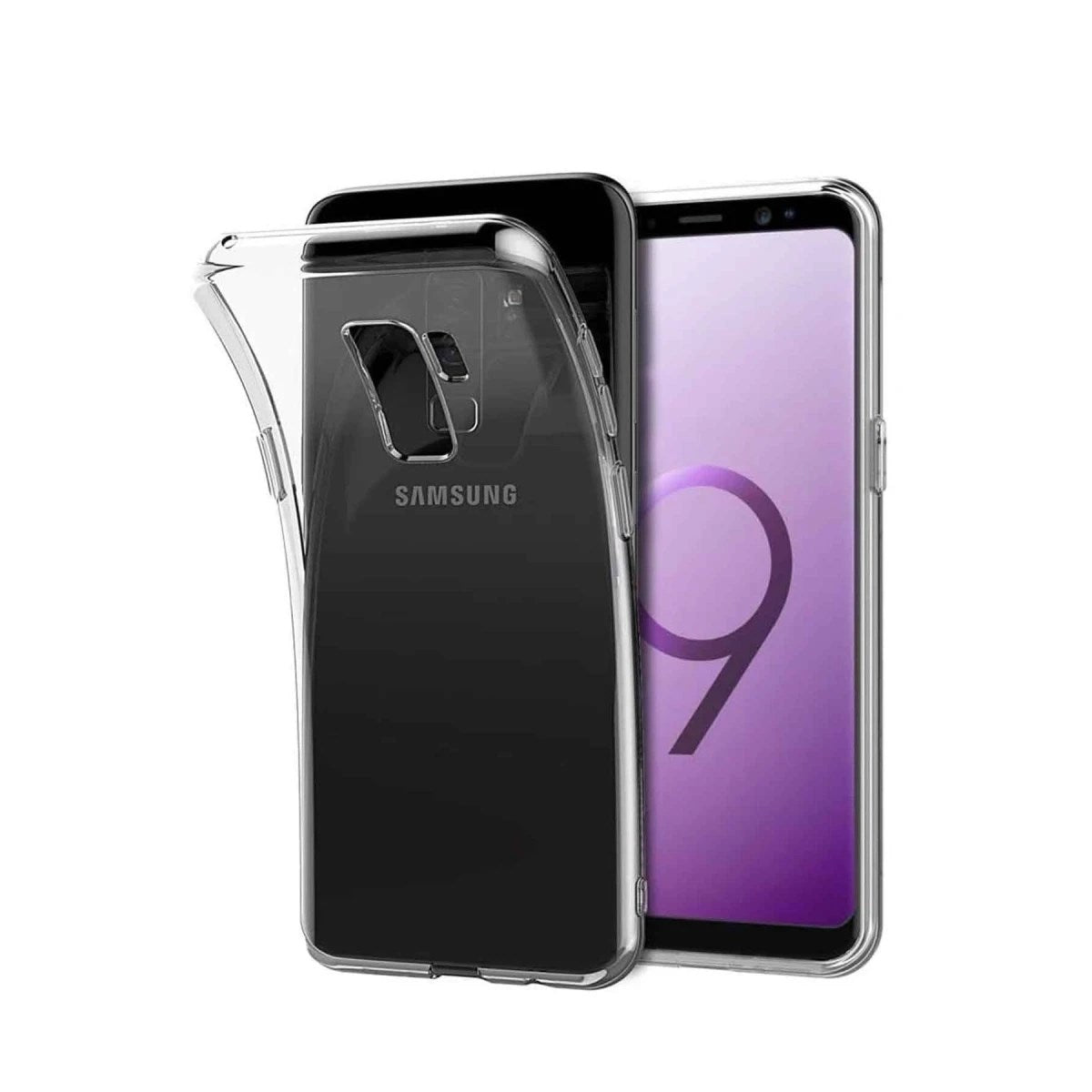 Mey İthalat® Samsung Galaxy S9 Kılıf Lüx Şeffaf Silikon