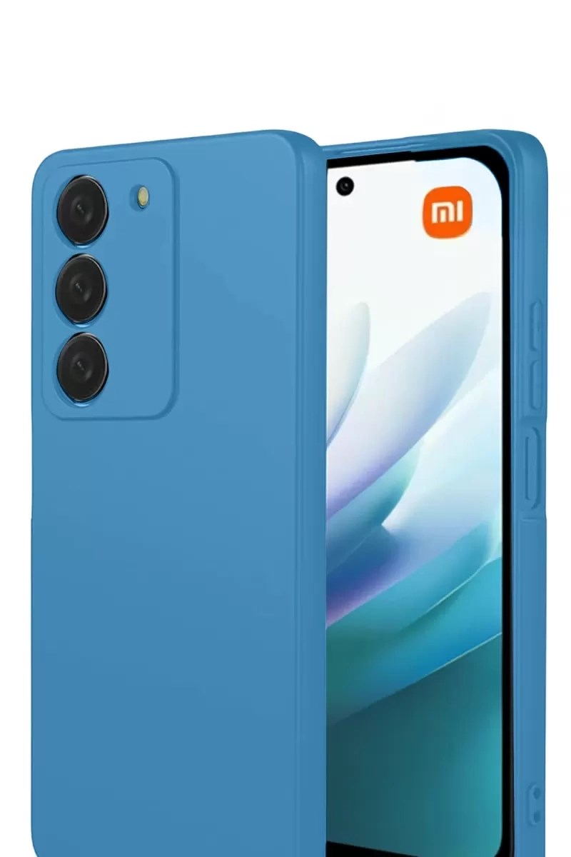 Mey İthalat® Redmi 15 4G First Silikon - Mavi