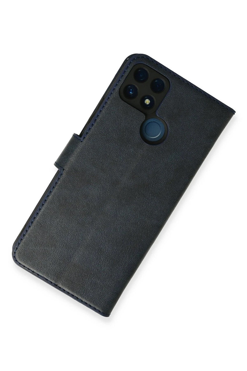 Mey İthalat® Realme C25 Kılıf Trend S Plus Kapaklı Kılıf - Lacivert