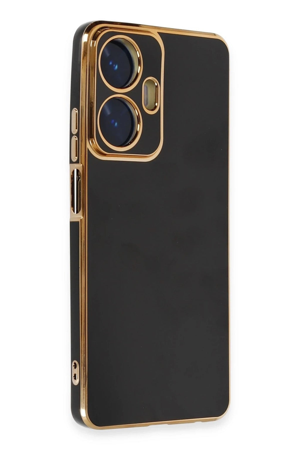 Mey İthalat® Realme C55 Kılıf Volet Silikon - Siyah