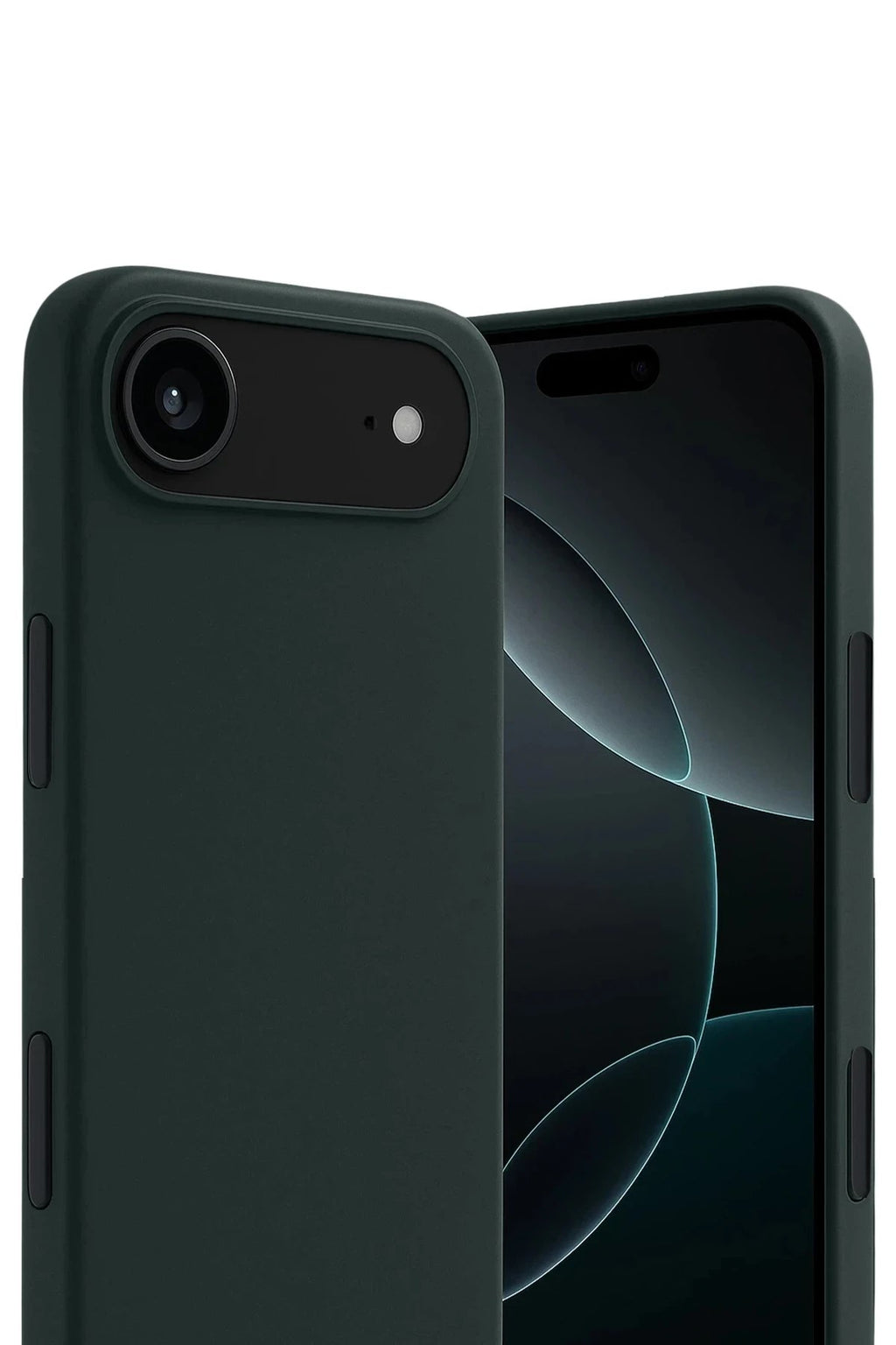 Mey İthalat® iPhone 17 Air First Silikon - Koyu Yeşil