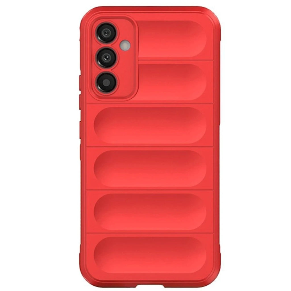 Mey İthalat® Samsung A56 Kılıf Optimum Silikon - Kırmızı