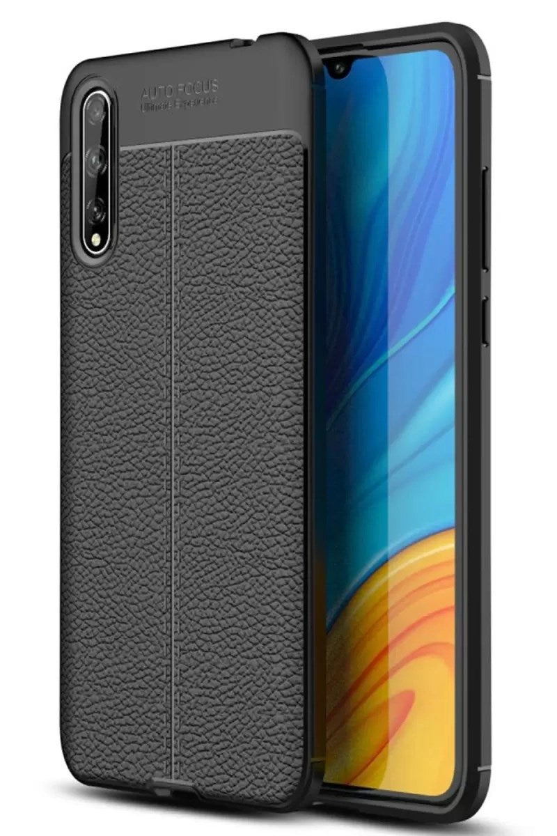 Mey İthalat® Huawei P Smart S Kılıf Auto Focus Kapak - Siyah