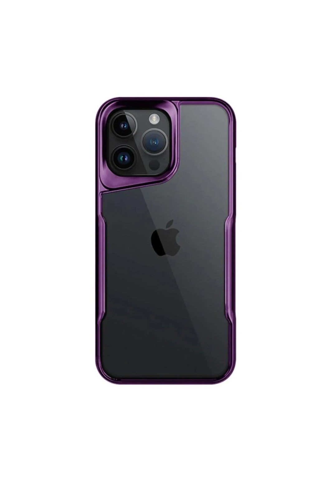 Mey İthalat® iPhone 16 Pro Max Kılıf Boyi Silikon Kapak - Derin Mor