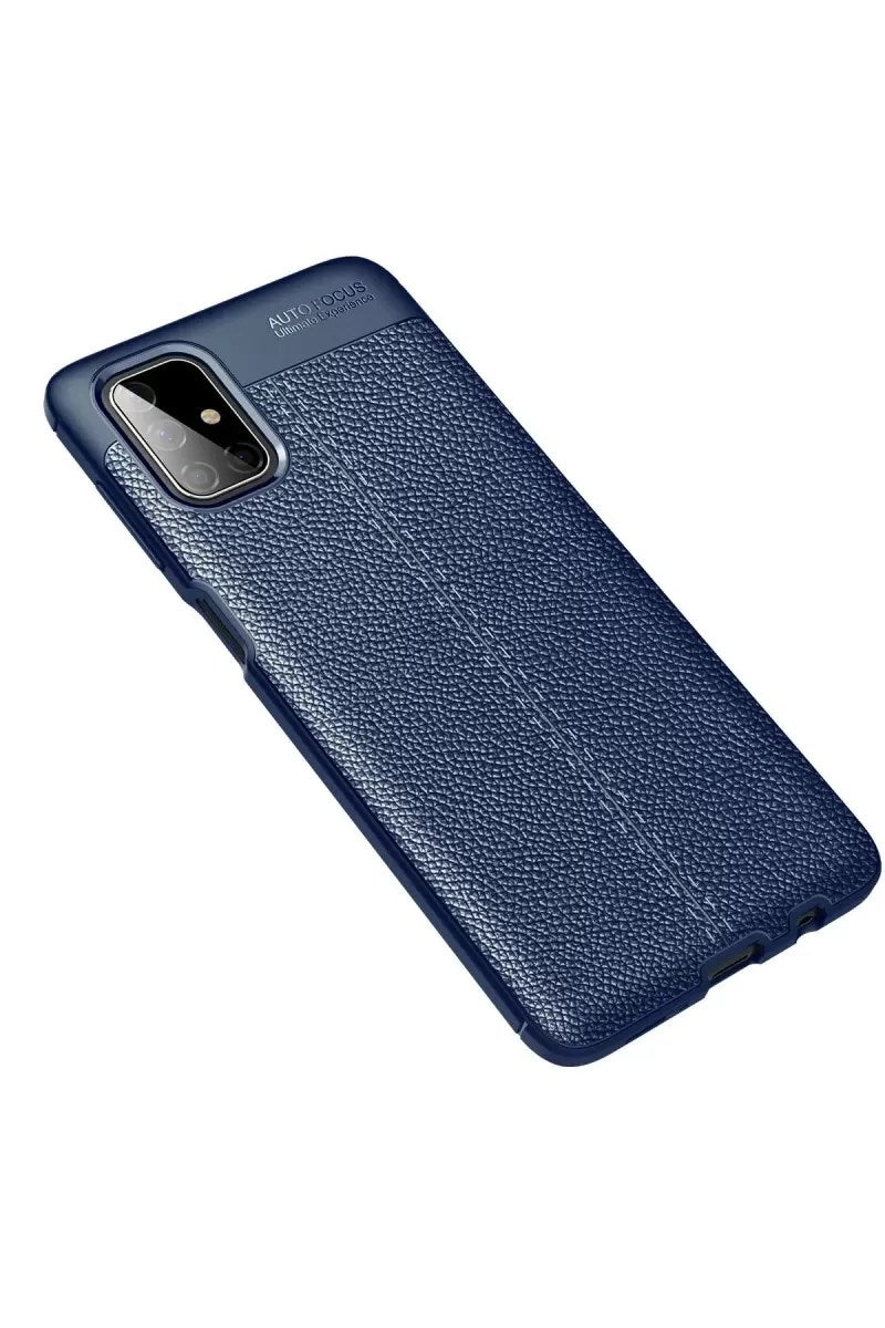 Mey İthalat® Samsung Galaxy M51 Kılıf Auto Focus Kapak - Lacivert