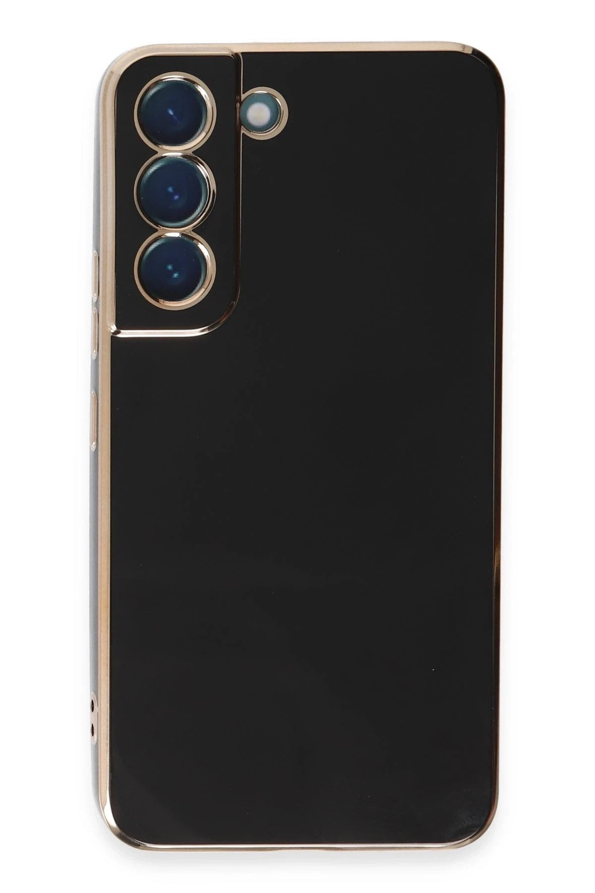 Mey İthalat® Samsung Galaxy S21 Kılıf Volet Silikon - Siyah