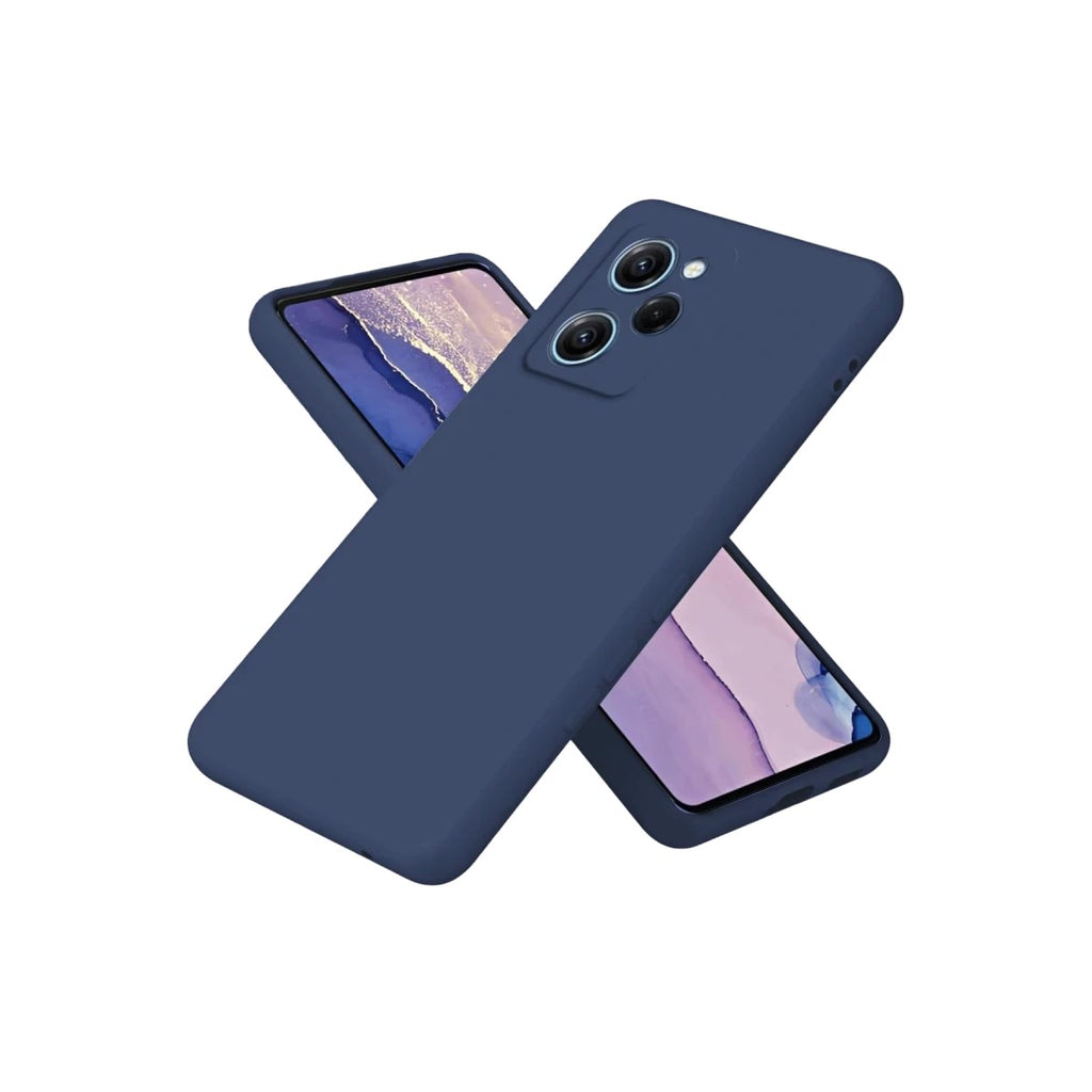 Mey İthalat® Poco X5 Pro 5G Nano içi Kadife Silikon - Lacivert