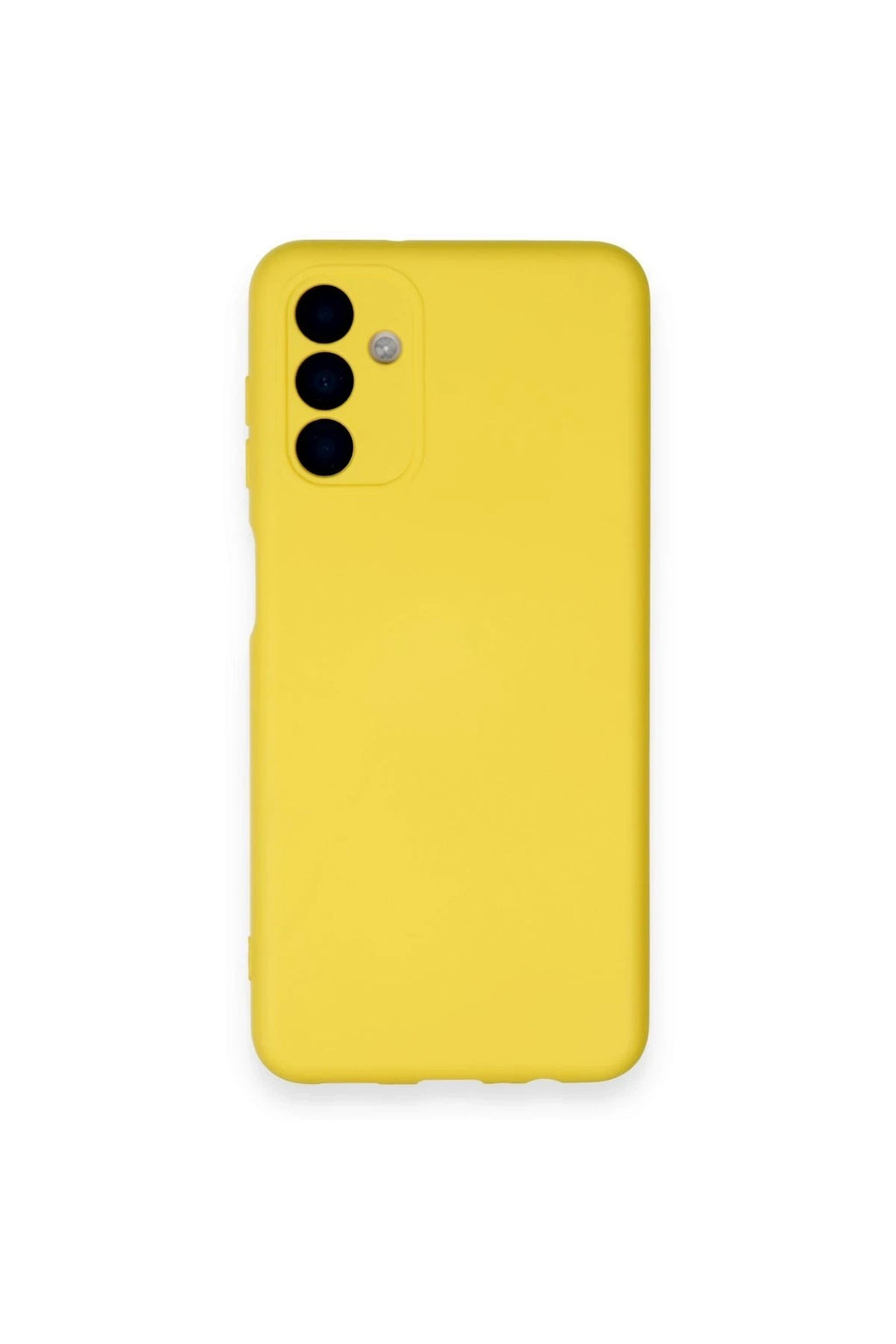 Mey İthalat® Samsung Galaxy A14 4G Kılıf Nano içi Kadife Silikon - Sarı