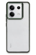 Mey İthalat® Redmi Note 13 Pro 4G Kılıf Power Silikon - Koyu Yeşil