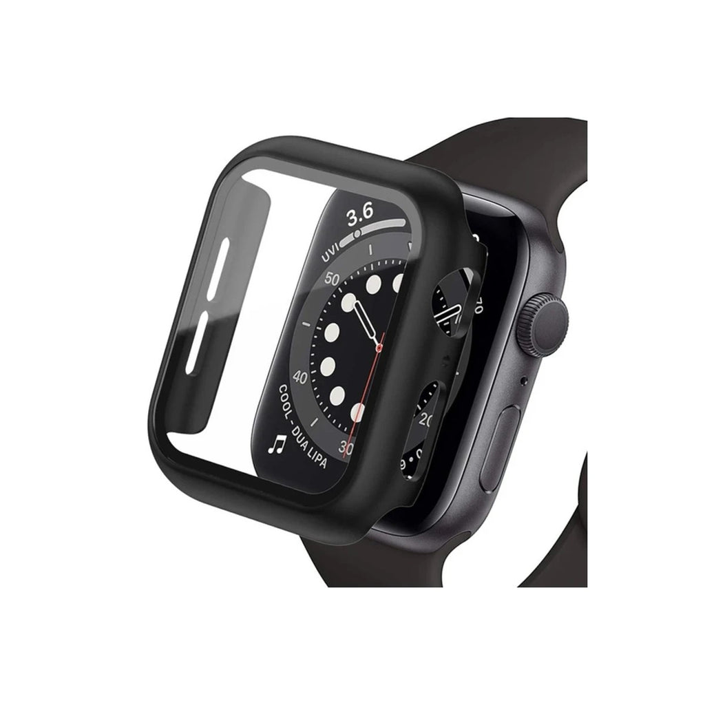 Mey İthalat® Watch Ultra 49mm Camlı Kasa Ekran Koruyucu - Siyah