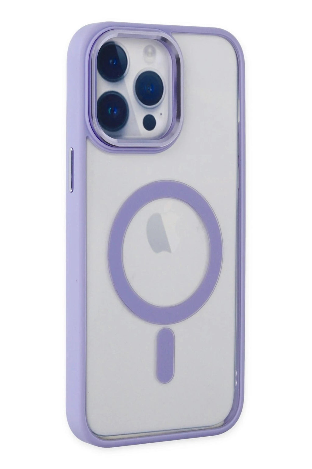 Mey İthalat® iPhone 14 Pro Kılıf Room Magneticsafe Silikon - Lila