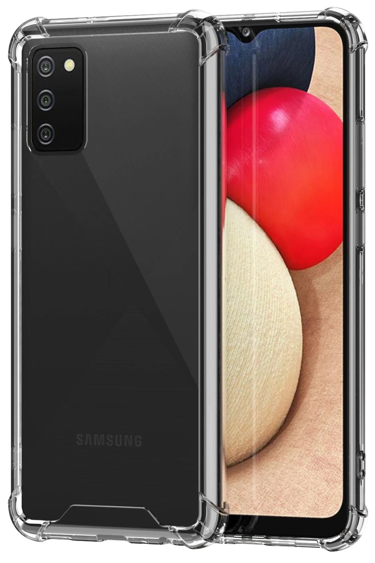 Mey İthalat® Samsung Galaxy A02S Kılıf Olex Tpu Silikon
