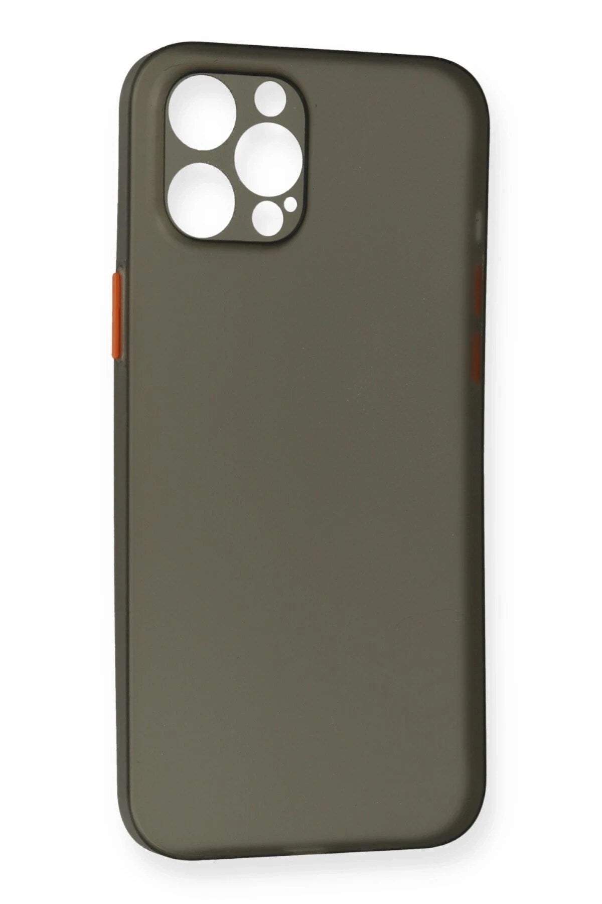 Mey İthalat® iPhone 12 Pro Max Kılıf PP Ultra İnce Kapak - Gri
