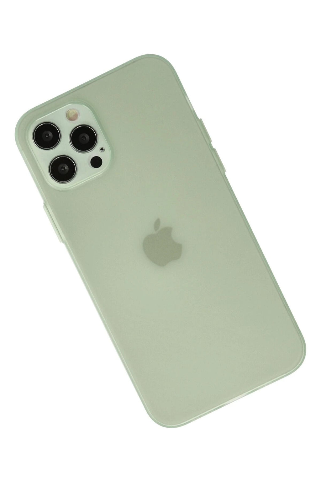 Mey İthalat® iPhone 12 Pro Max Kılıf Puma Silikon - Açık Yeşil