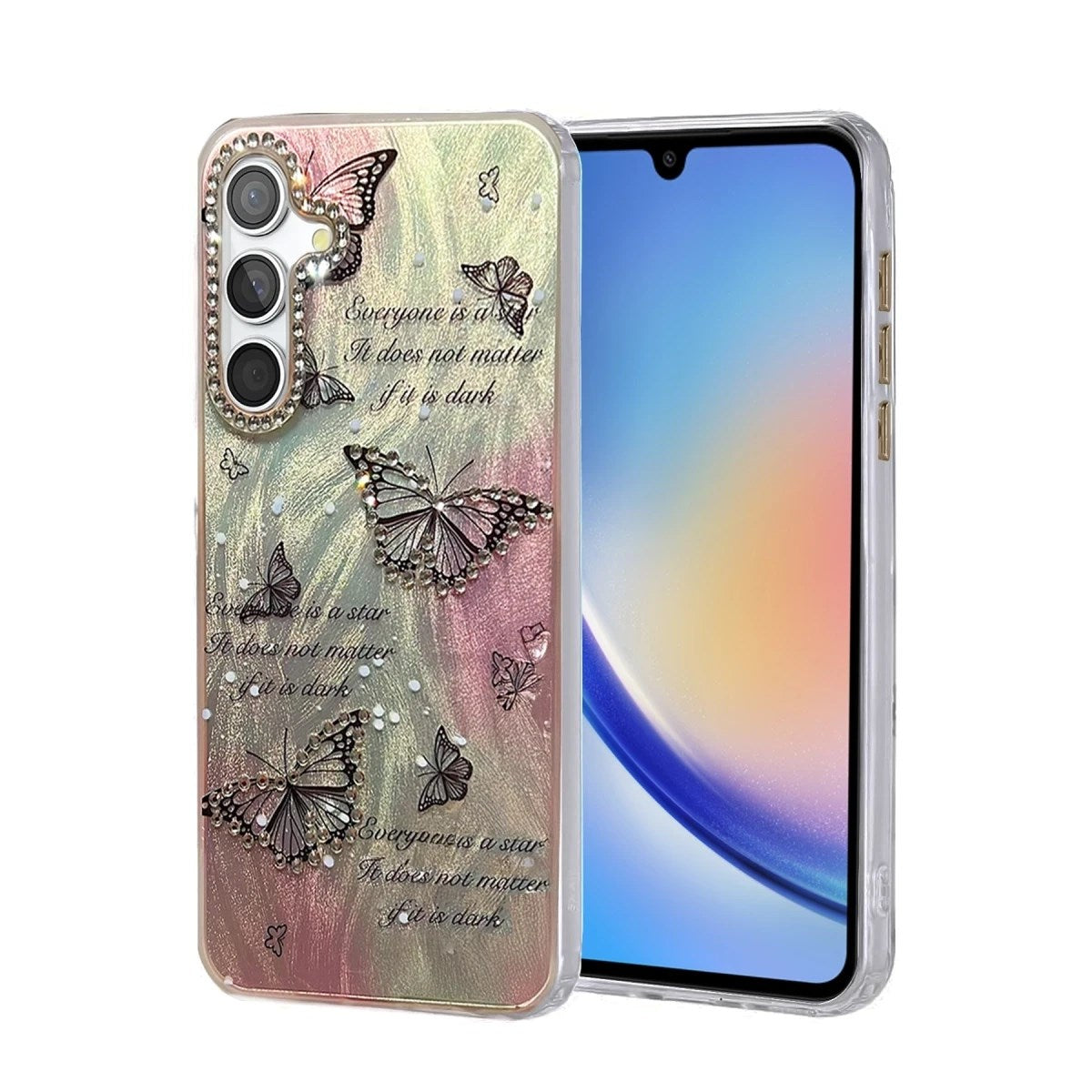 Mey İthalat® Samsung Galaxy A34 5G Kılıf Blade Aynalı Desenli Kapak - Desen 6