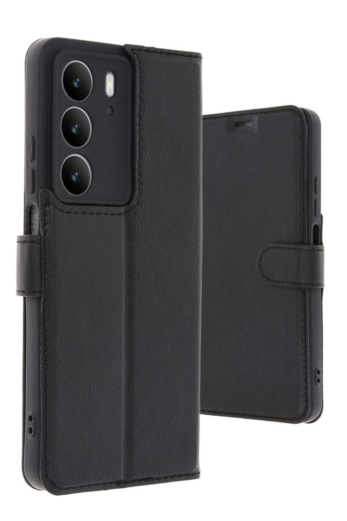 Mey İthalat® Realme C75 4G Trend S Plus Kapaklı Kılıf - Siyah