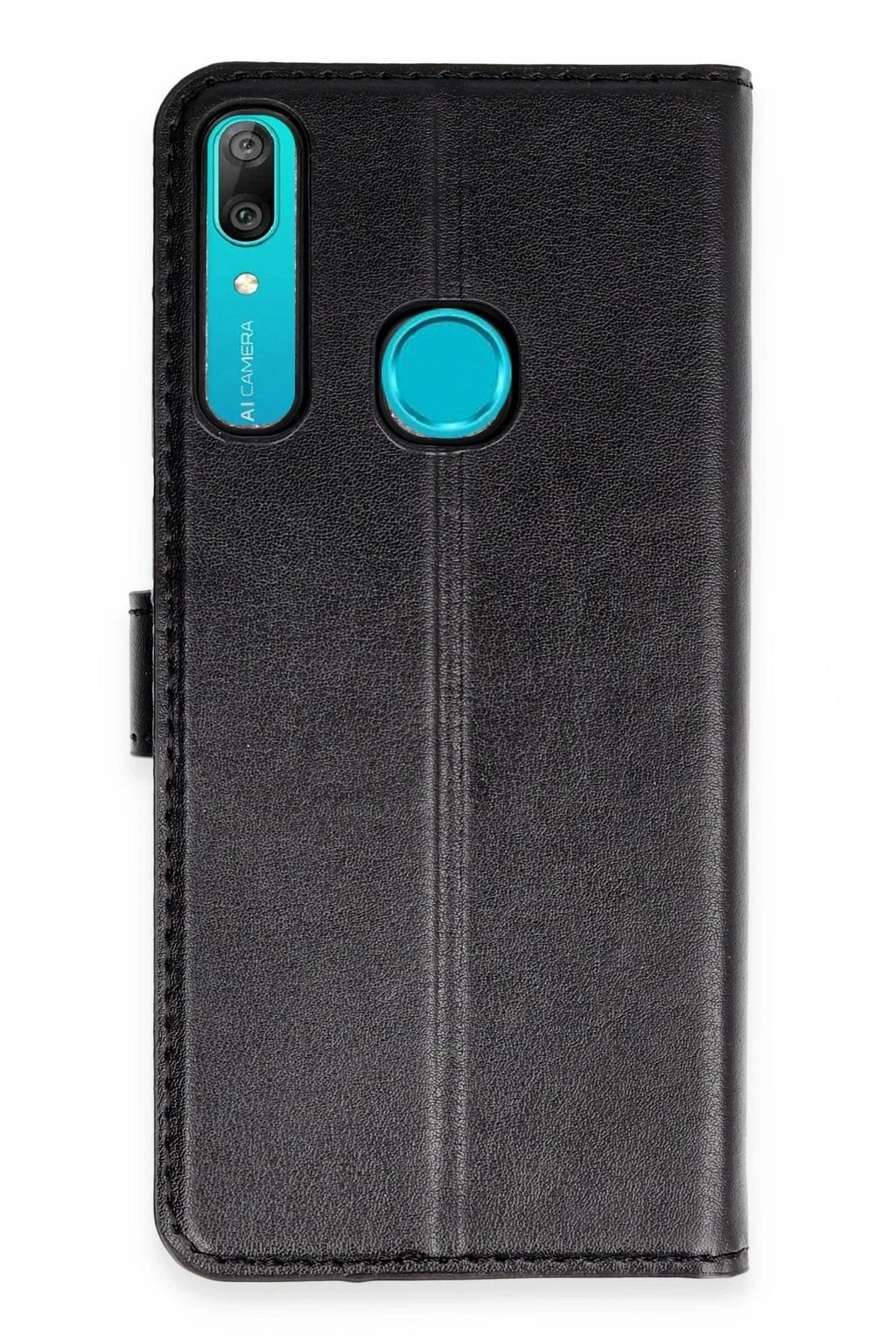 Mey İthalat® Huawei Y6 Prime Kılıf Trend S Plus Kapaklı Kılıf - Siyah