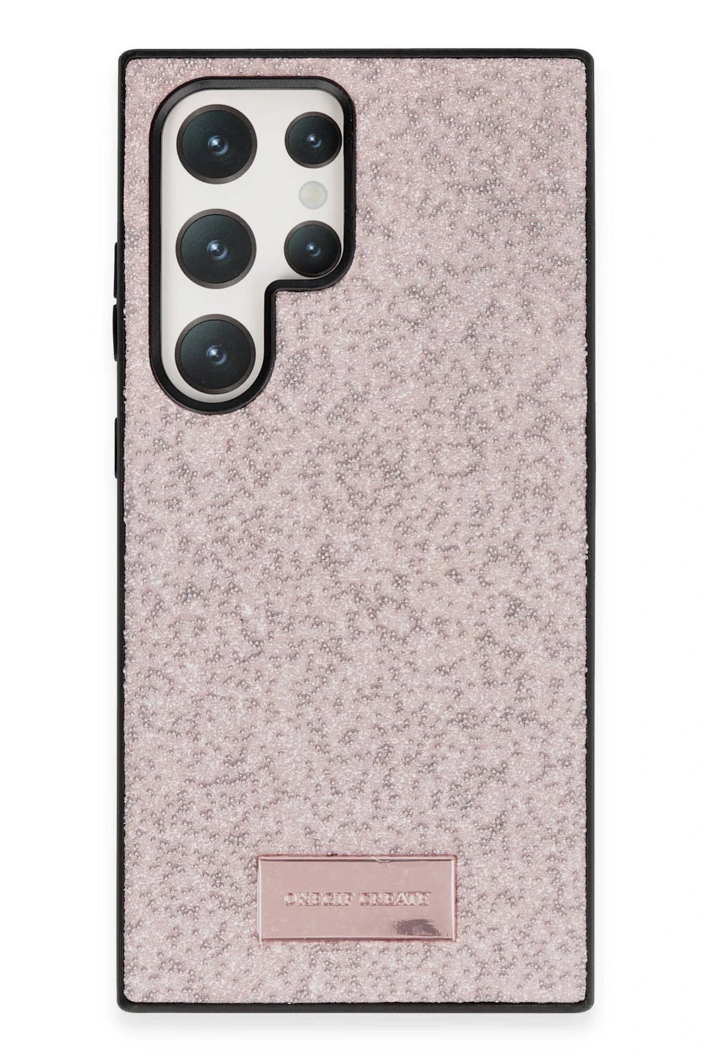 Mey İthalat® Samsung Galaxy S24 Ultra Bright Simli Kapak - Pembe