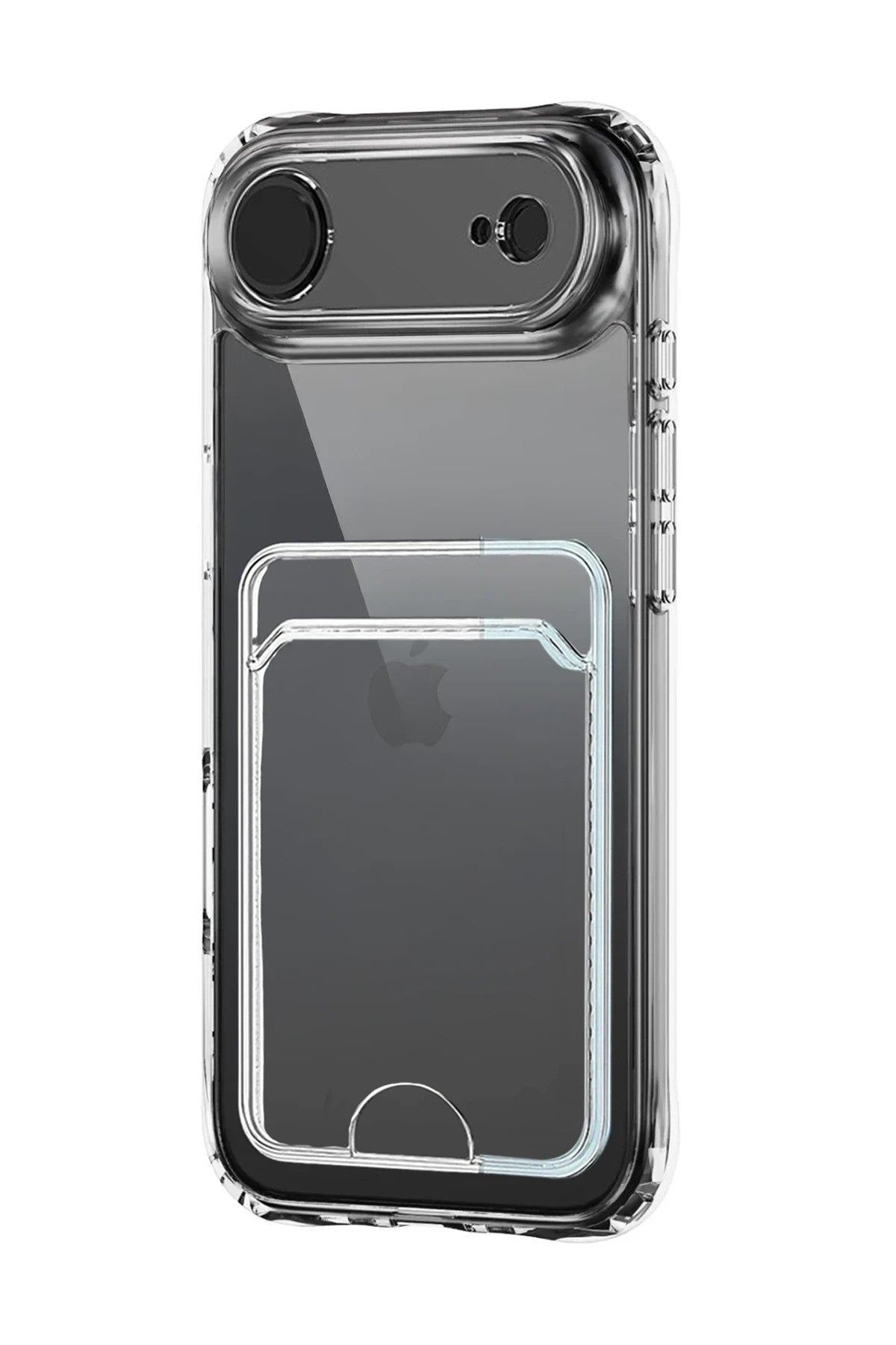 Mey İthalat® iPhone 17 Air Kart Şeffaf Silikon - Şeffaf