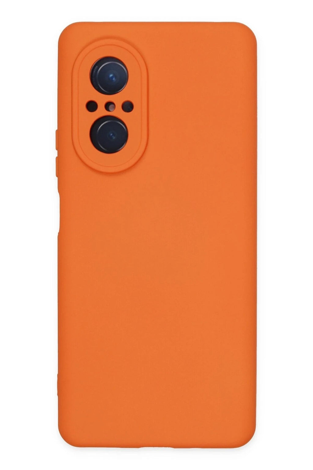 Mey İthalat® Huawei Nova 9 SE Kılıf Nano içi Kadife Silikon - Turuncu