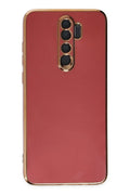 Mey İthalat® Redmi Note 8 Pro Kılıf Volet Silikon - Kırmızı