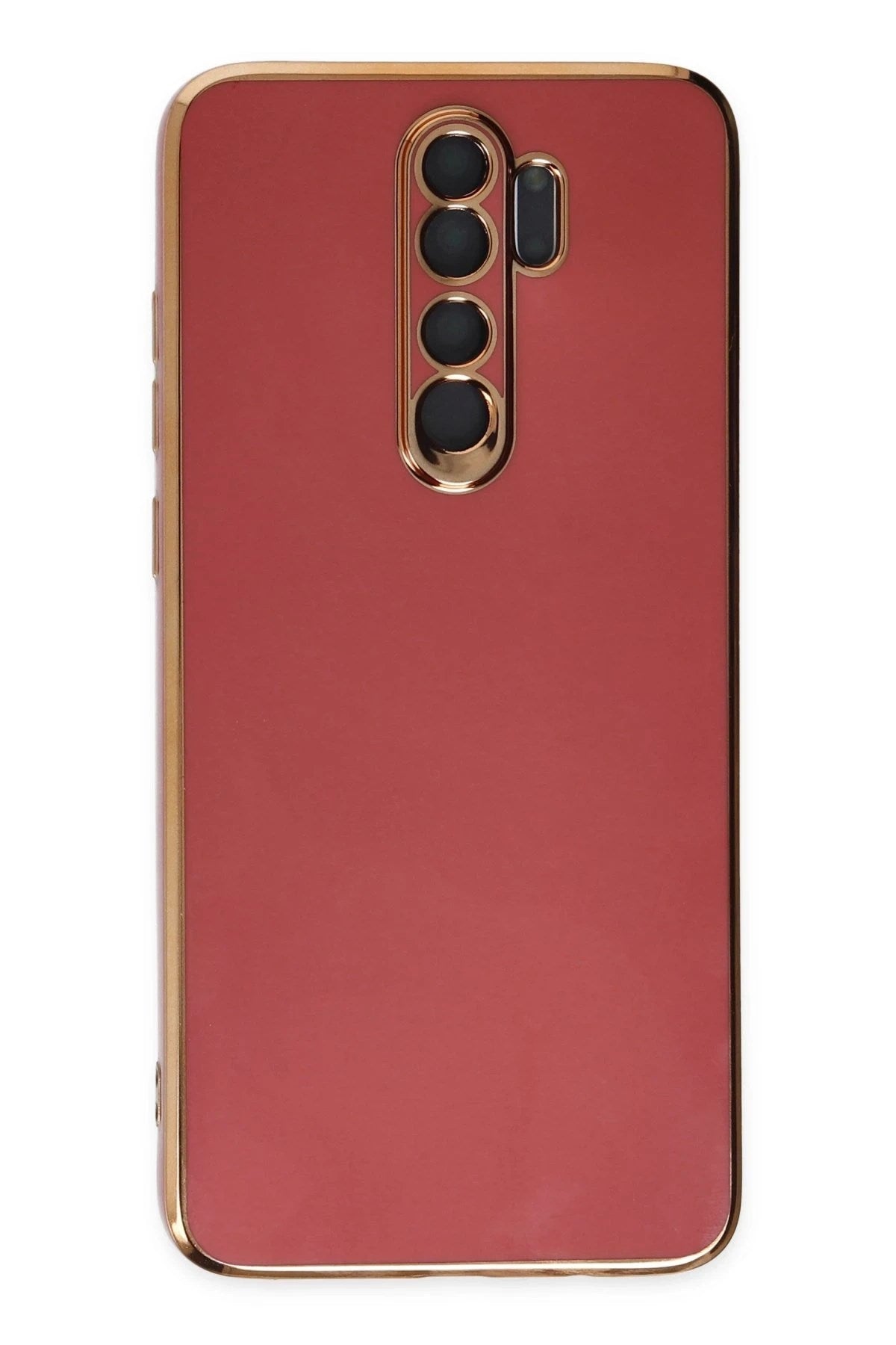 Mey İthalat® Redmi Note 8 Pro Kılıf Volet Silikon - Kırmızı