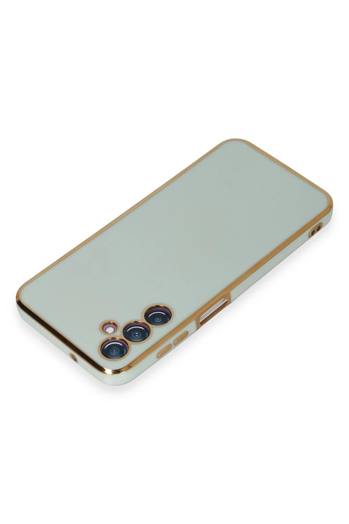 Mey İthalat® Samsung Galaxy M14 5G Kılıf Volet Silikon - Açık Yeşil