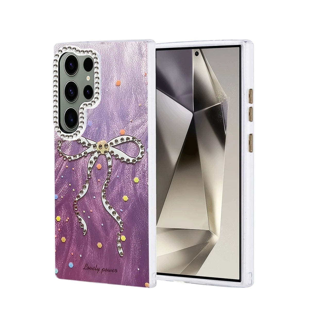 Mey İthalat® Samsung Galaxy S23 Ultra Kılıf Blade Aynalı Desenli Kapak - Desen 1