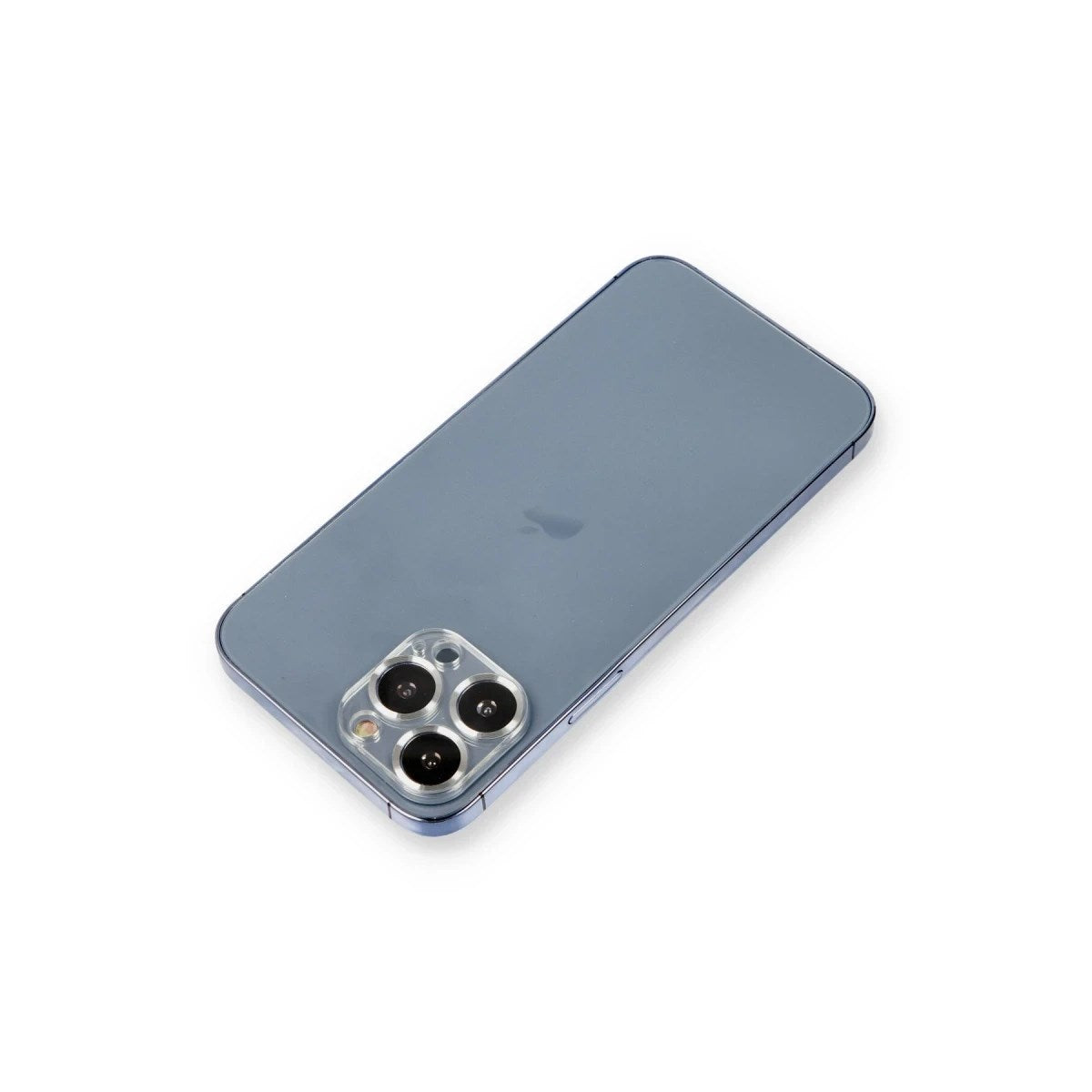 Mey İthalat® iPhone 12 Pro Metal Kamera Lens Koruma Cam - Gümüş