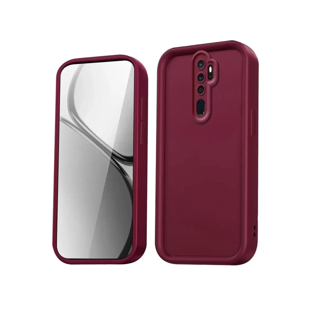 Mey İthalat® Redmi Note 8 Pro Kılıf Viera Silikon - Bordo