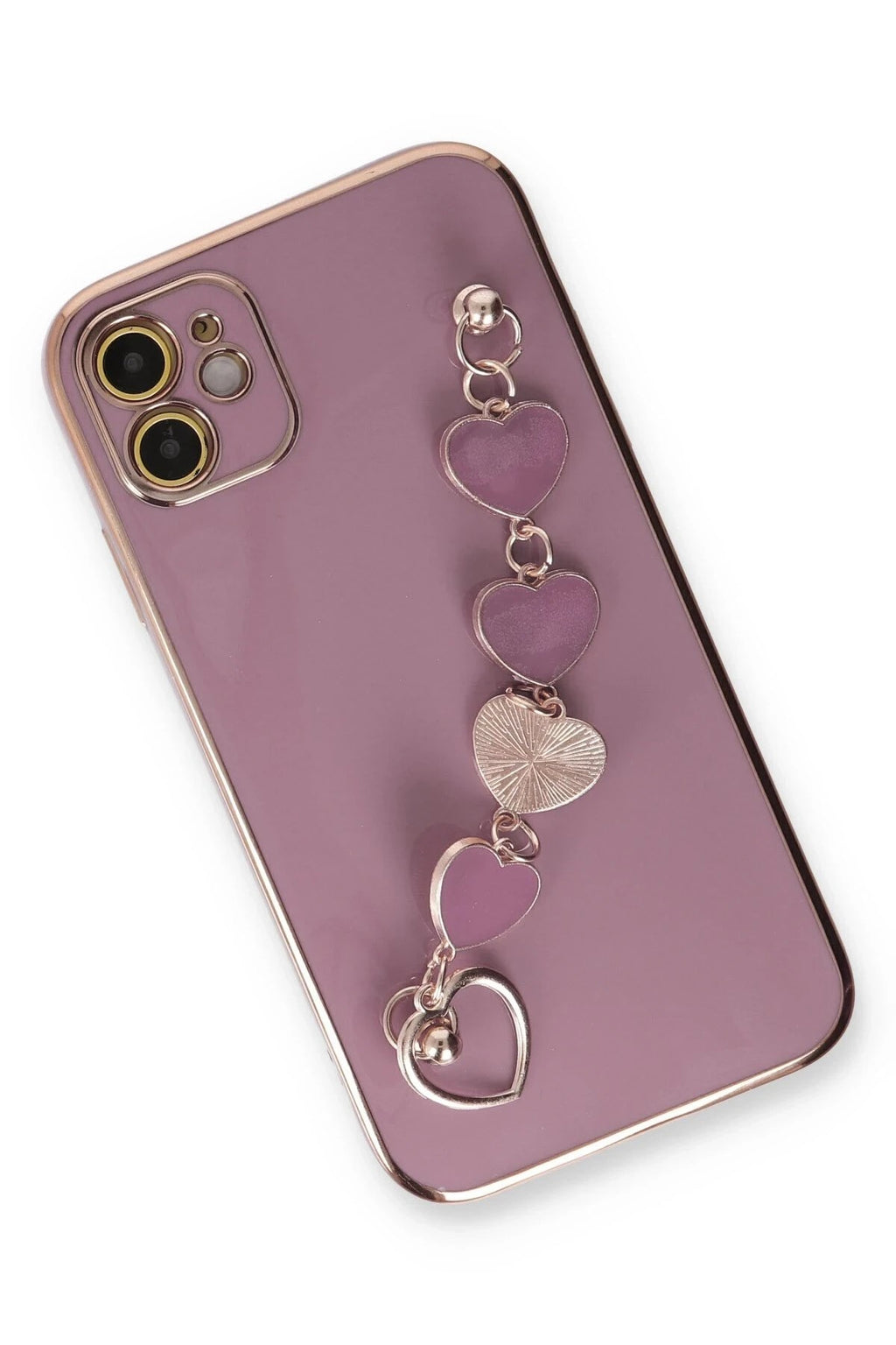 Mey İthalat® iPhone 12 Kılıf Esila Silikon - Mor