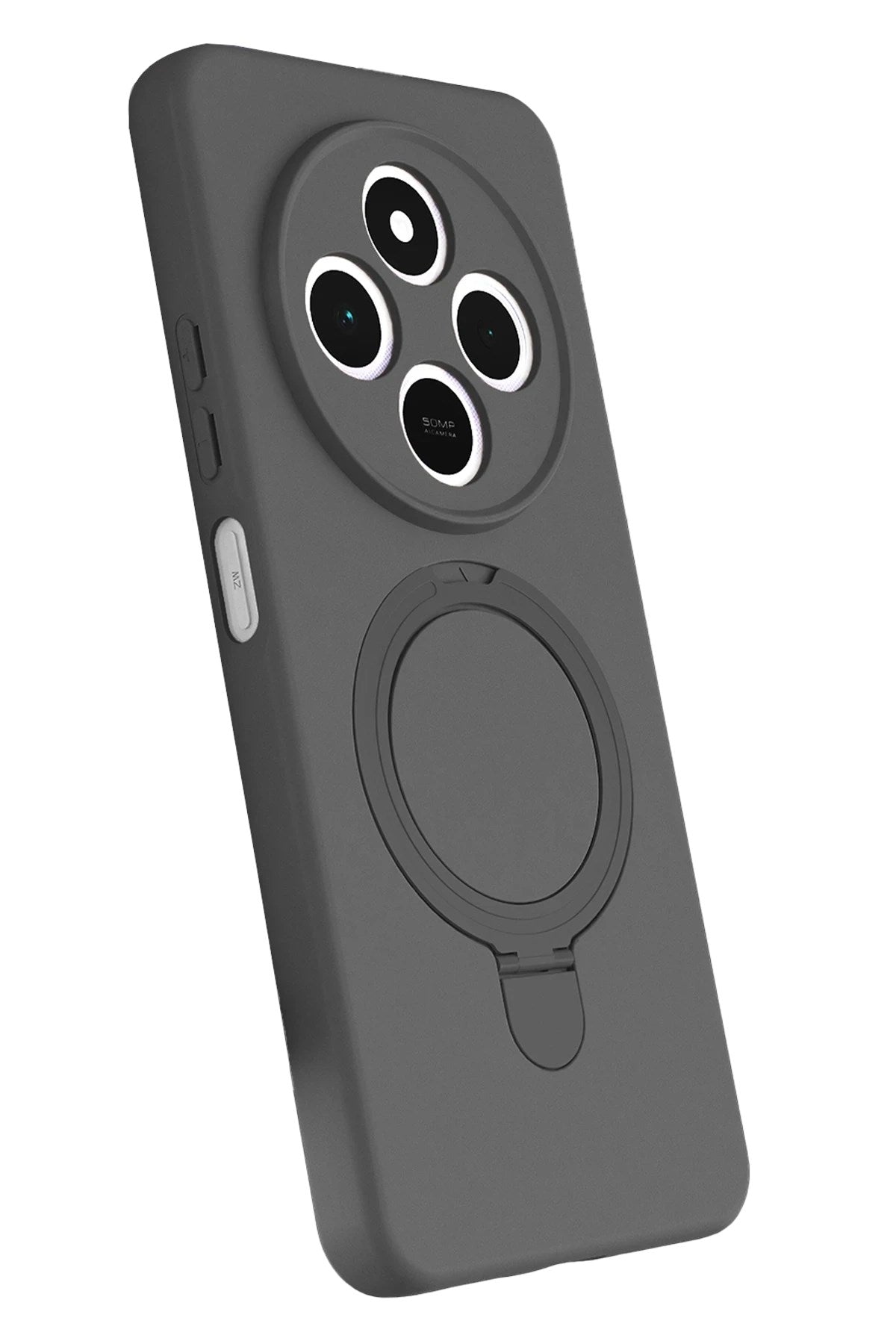 Mey İthalat® Redmi 14C Regal Magsafe Standlı Kapak - Titan Gri