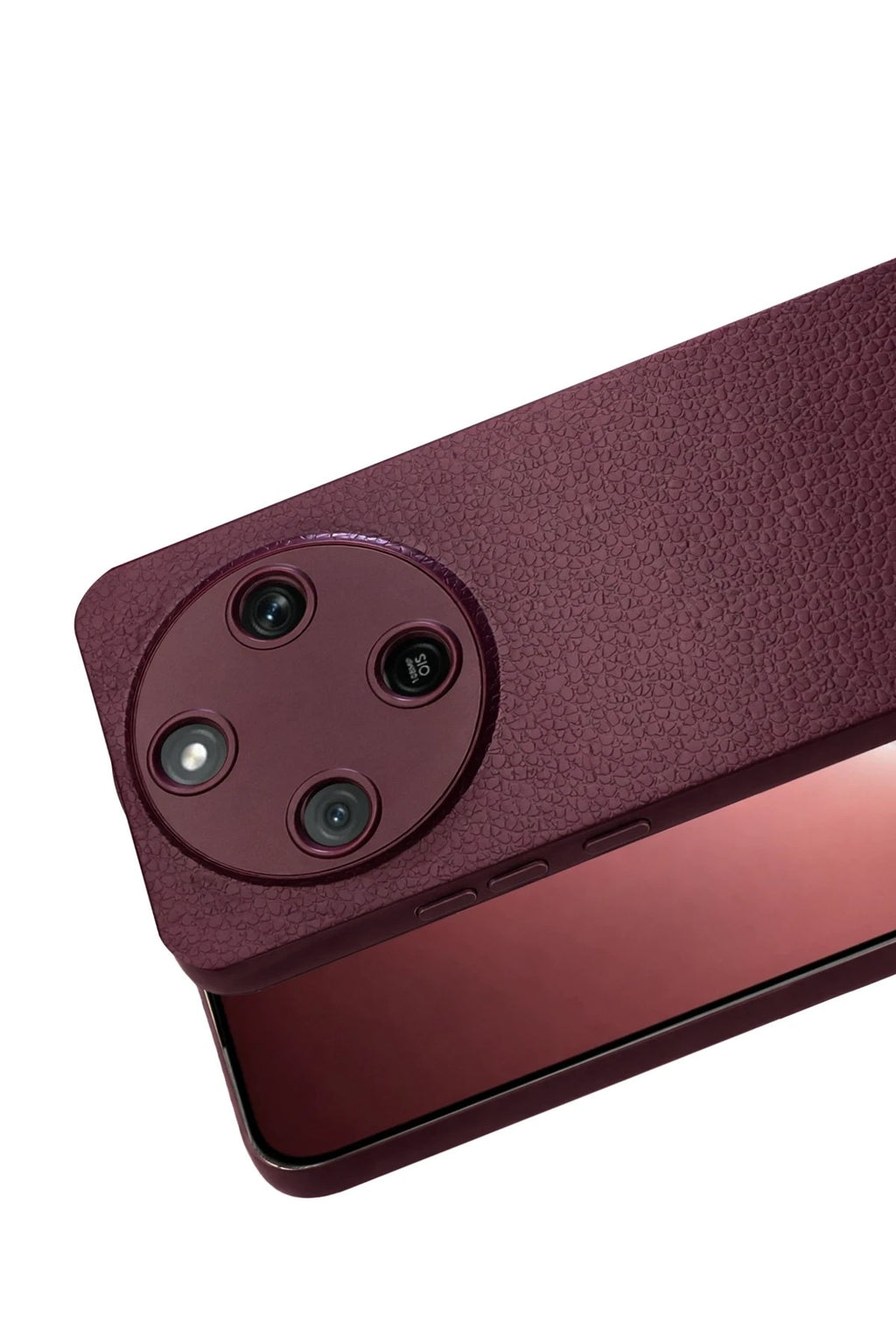Mey İthalat® Huawei Honor Magic 8 Lite Thermax Silikon Kılıf - Bordo