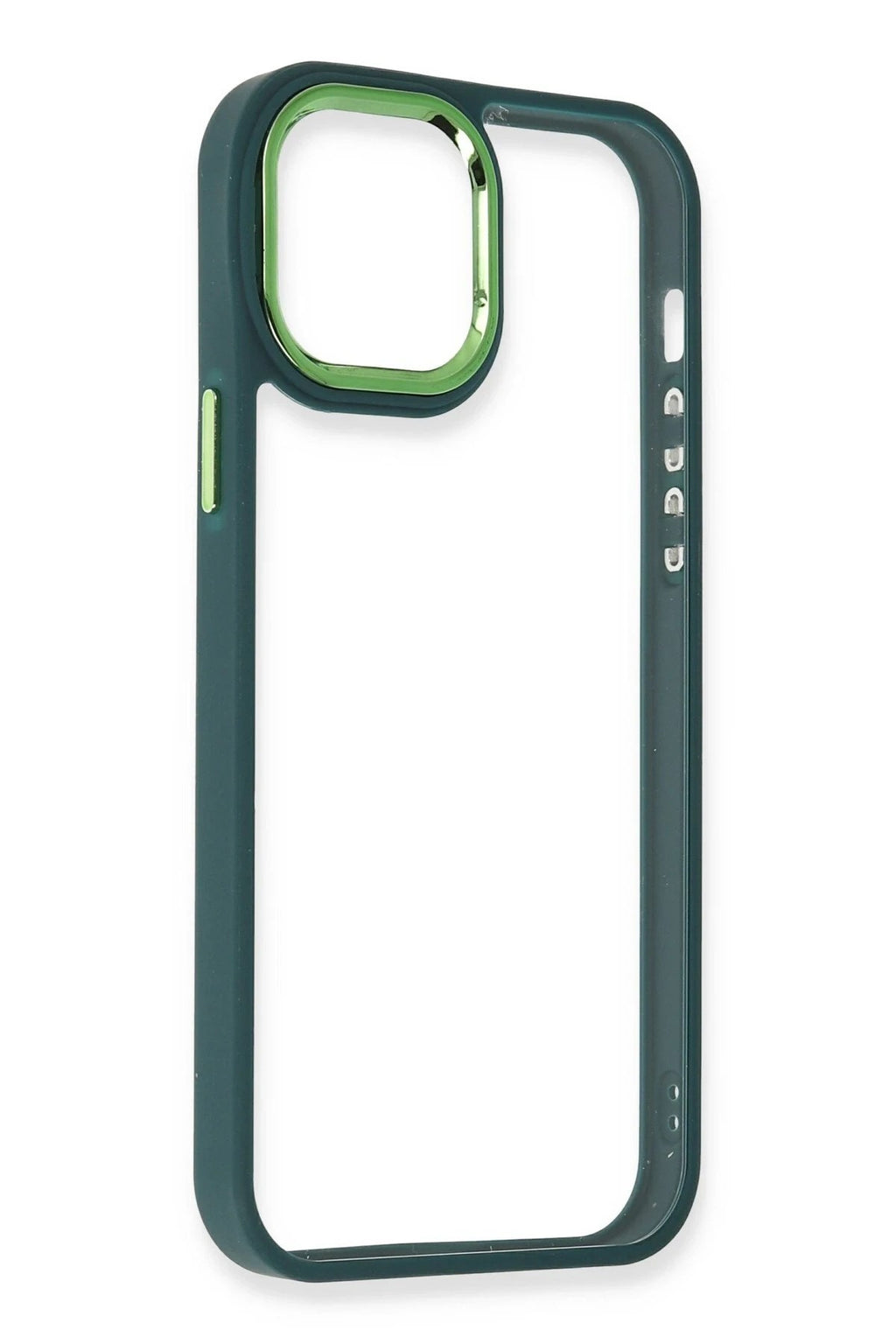 Mey İthalat® iPhone 12 Pro Max Kılıf Dora Kapak - Haki Yeşil