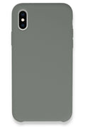 Mey İthalat® iPhone XS Max Kılıf Lansman Legant Silikon - Gri