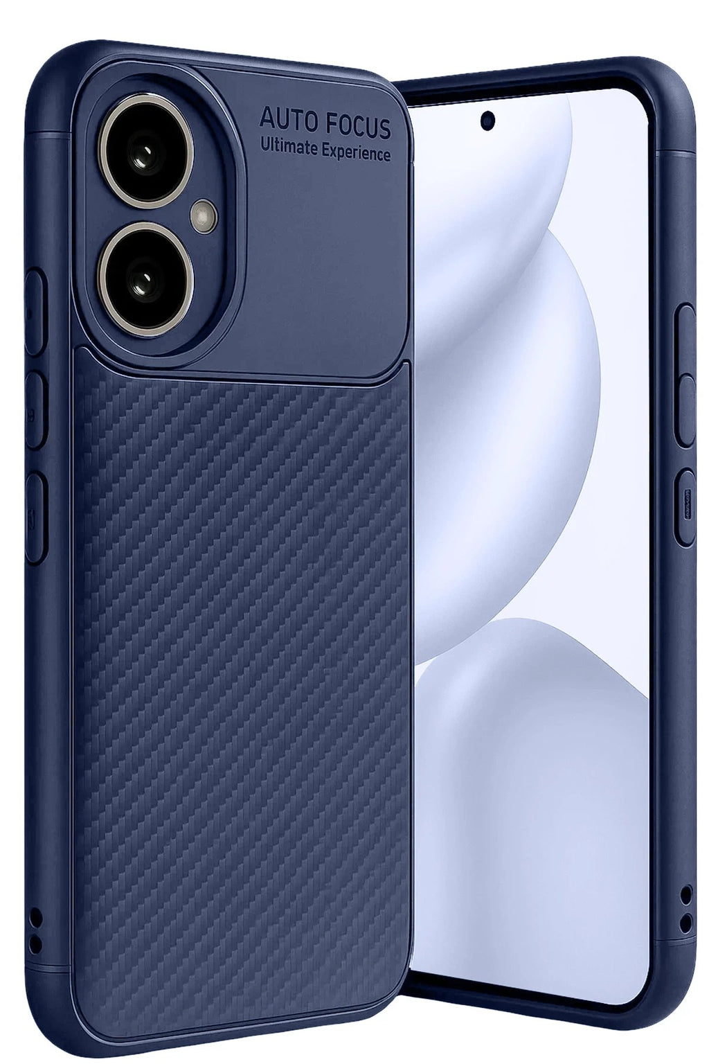Mey İthalat® Honor 400 Kılıf Auto Focus Karbon Kapak - Lacivert