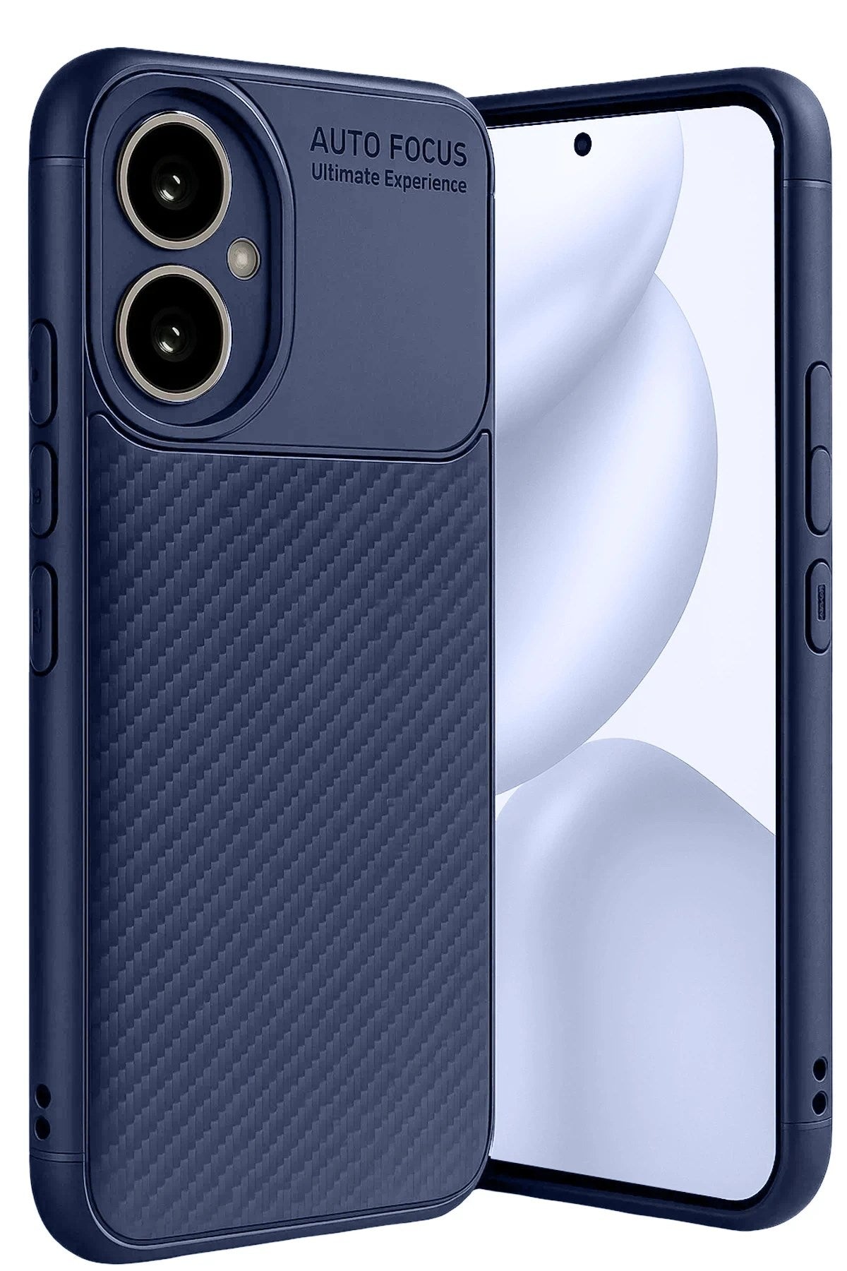 Mey İthalat® Honor 400 Kılıf Auto Focus Karbon Kapak - Lacivert