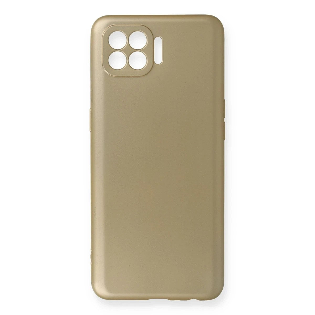 Mey İthalat® Reno 4 Lite Kılıf First Silikon - Gold