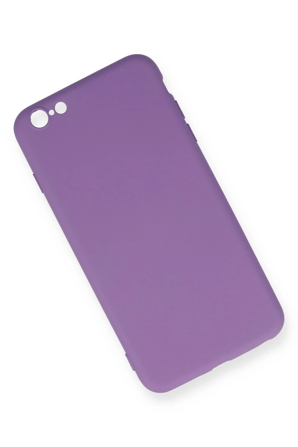Mey İthalat® iPhone 6 Plus Kılıf Nano içi Kadife Silikon - Mor