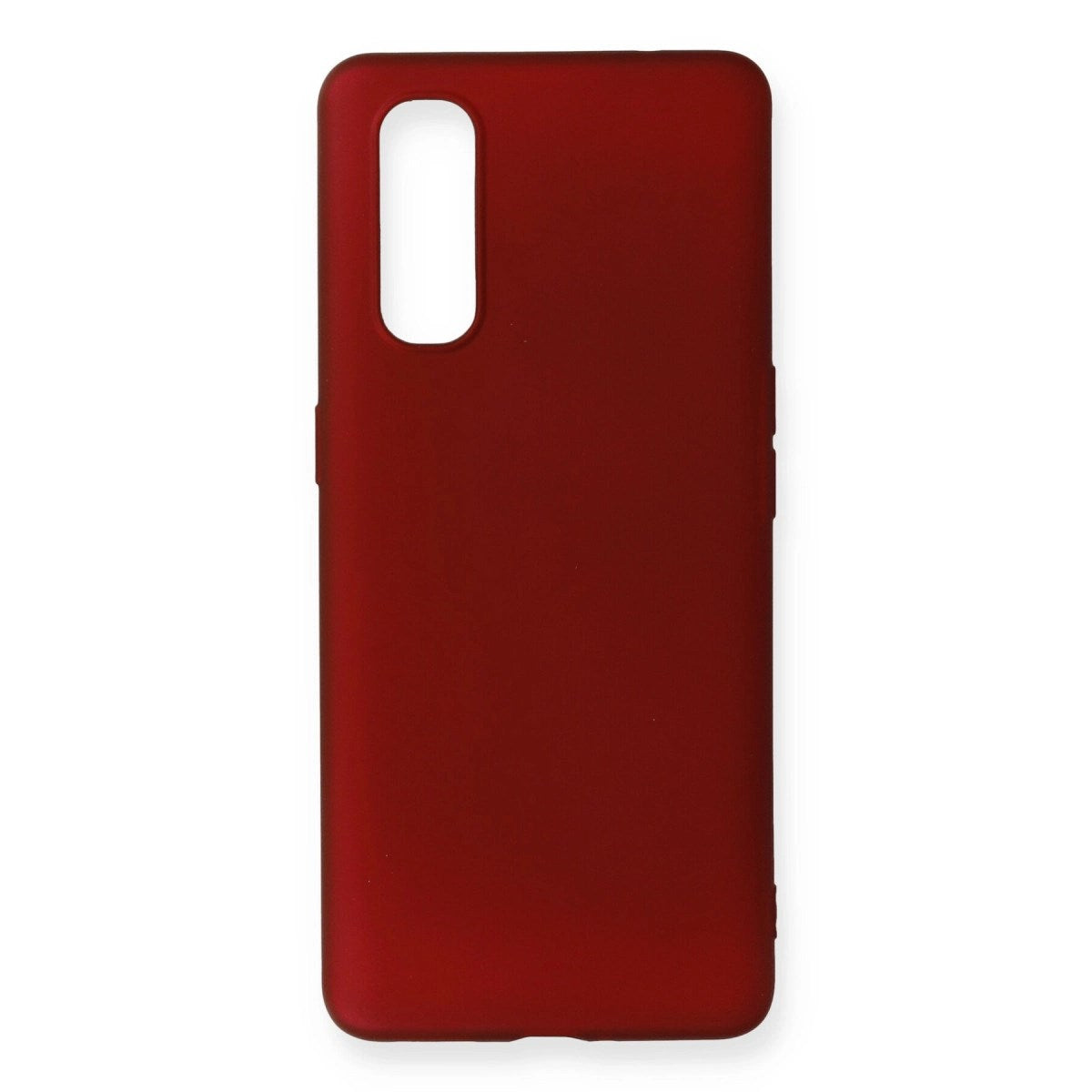 Mey İthalat® Find X2 Kılıf First Silikon - Bordo
