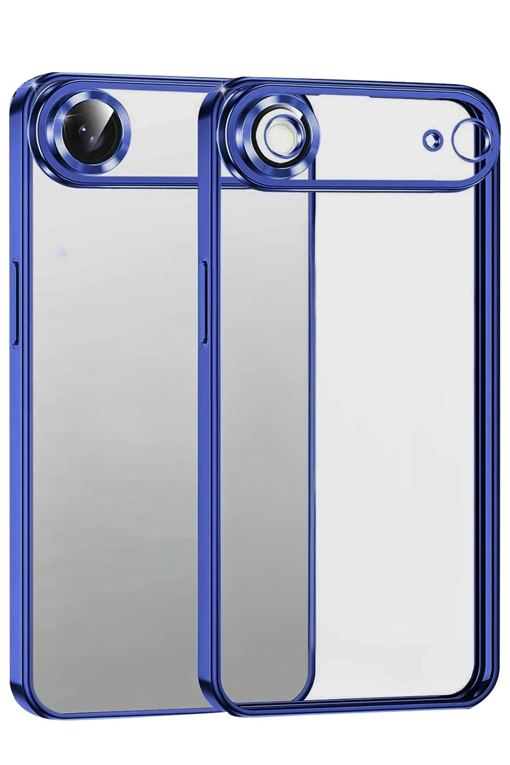 Mey İthalat® iPhone 17 Air Lensli Silikon - Lacivert