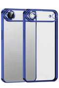 Mey İthalat® iPhone 17 Air Lensli Silikon - Lacivert