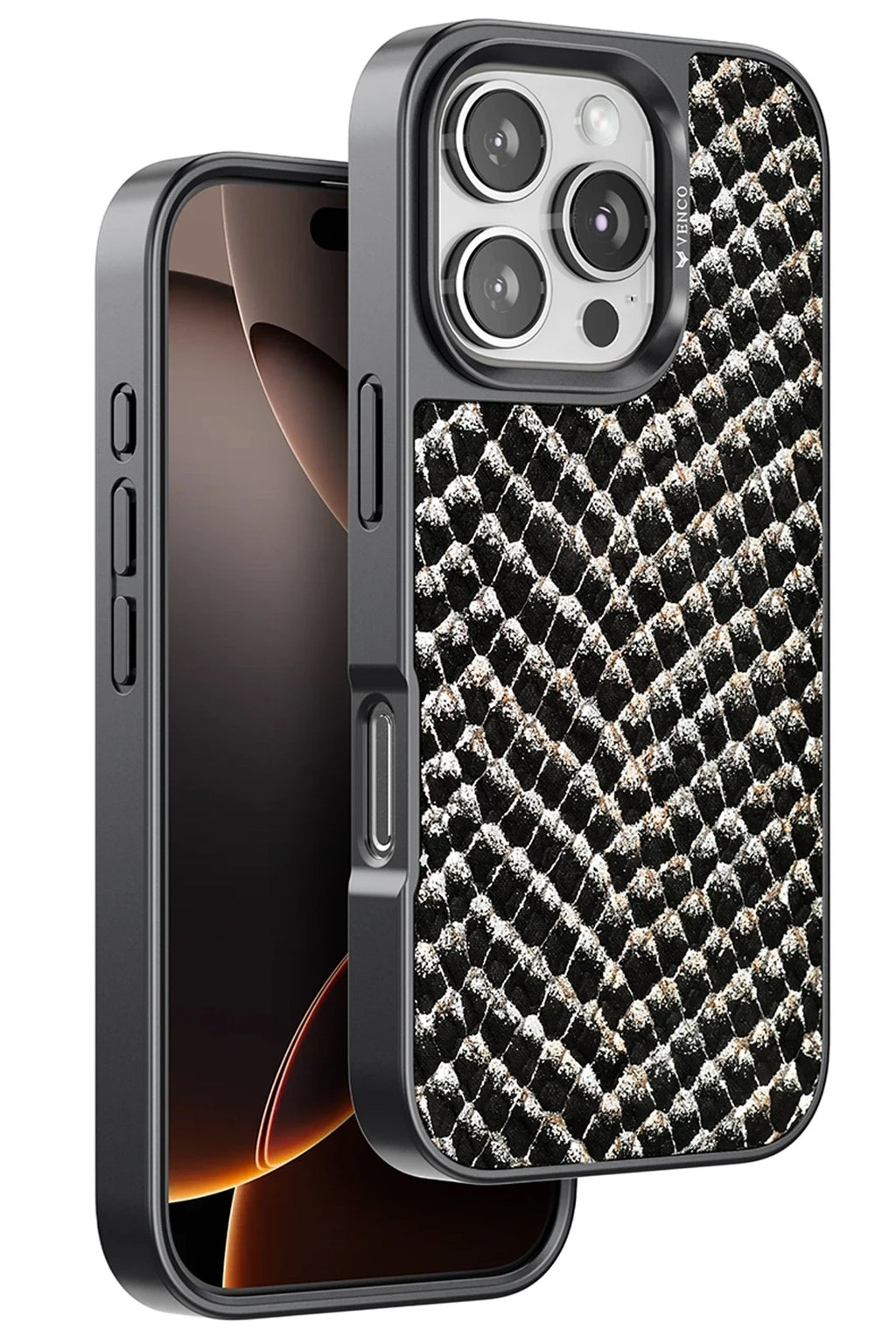 Mey İthalat® iPhone 16 Pro Max Viper Kapak - Siyah