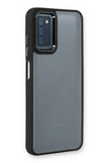 Mey İthalat® Samsung Galaxy A03S Kılıf Dora Kapak - Siyah