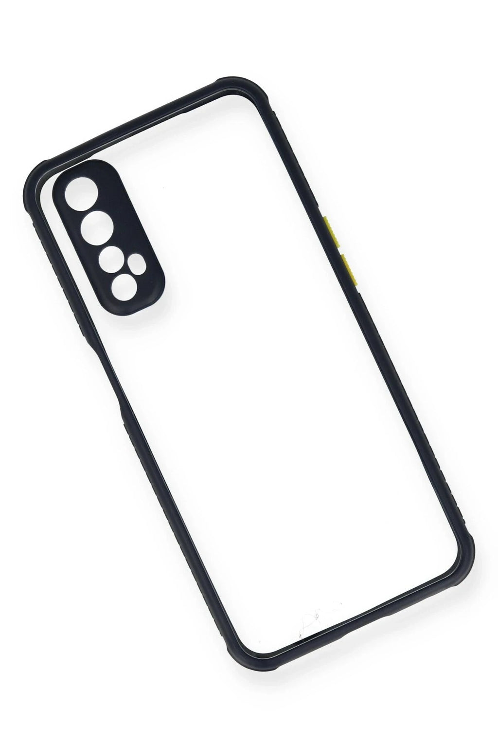 Mey İthalat® Realme 7 Kılıf Miami Şeffaf Silikon - Lacivert
