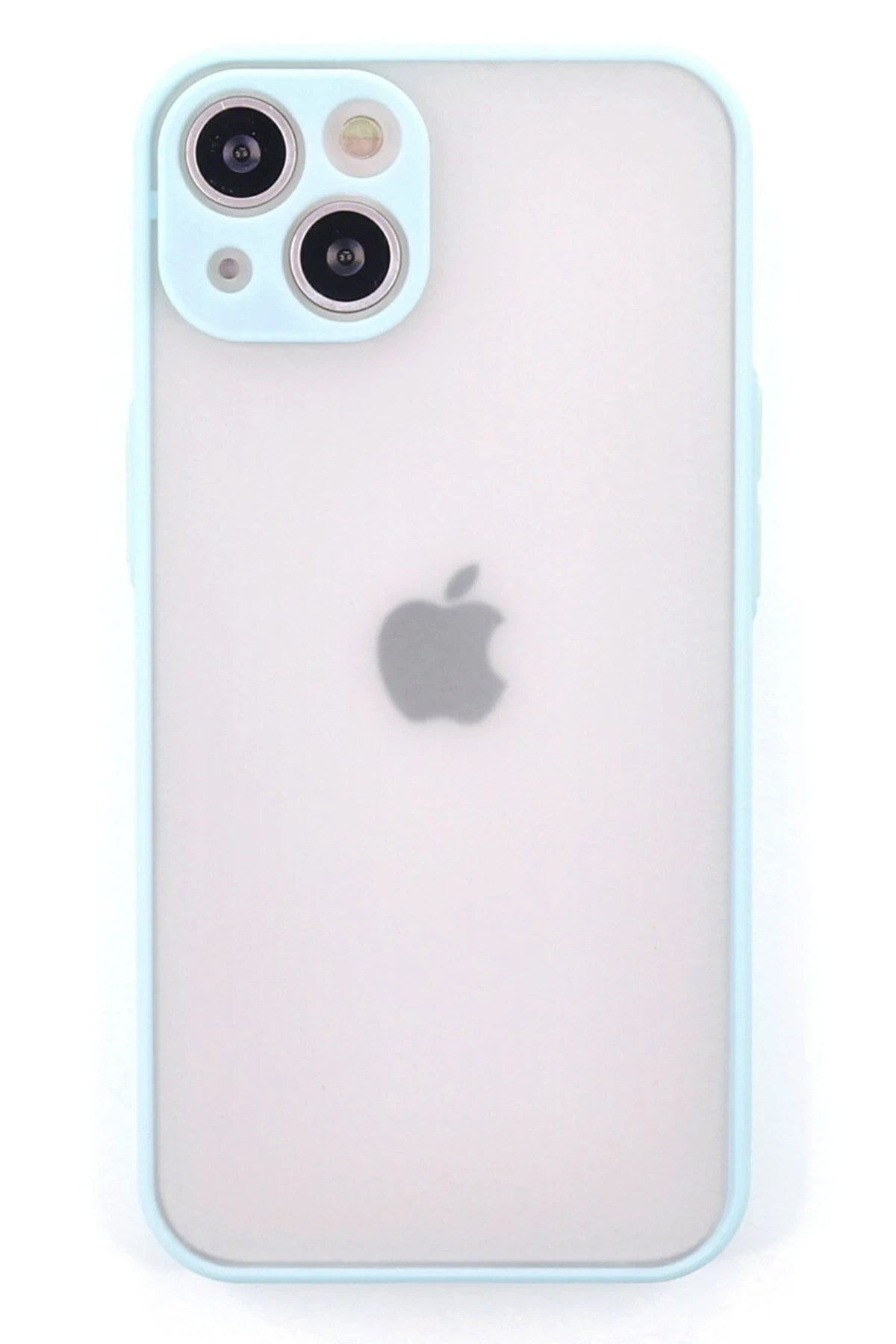 Mey İthalat® iPhone 15 Plus Kılıf Montreal Silikon Kapak - Turkuaz