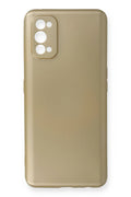 Mey İthalat® Realme 7 Pro Kılıf First Silikon - Gold